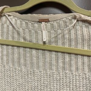 Free People long knit cardigan size M